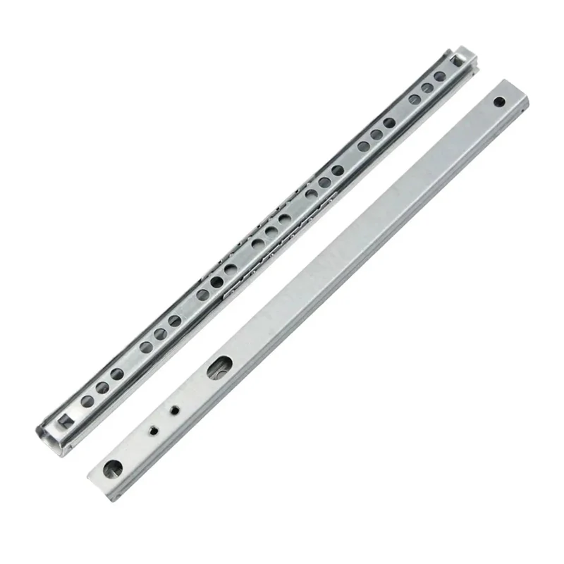 Smooth As Butter Heavy Duty Steel Drawer Glides Two Pack Side Mounted Ball Bearing Cabinet Hardware Full Extension Furniture Setup Quiet Operation 246 Mm