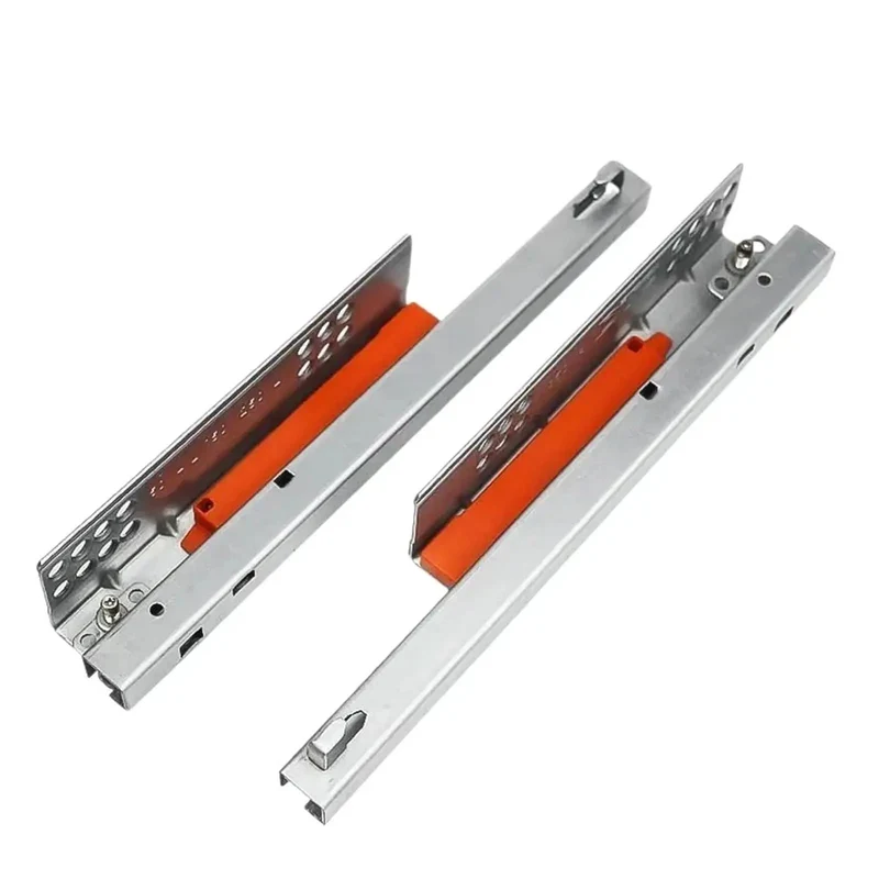Heavy Duty Side Mounted Ball Bearing Drawer Slides Full Extension Push To Open Mechanism Hella Smooth Glide Kitchen And Home Cabinet Furniture Hardware 18 Inch Cold Rolled Steel Pair