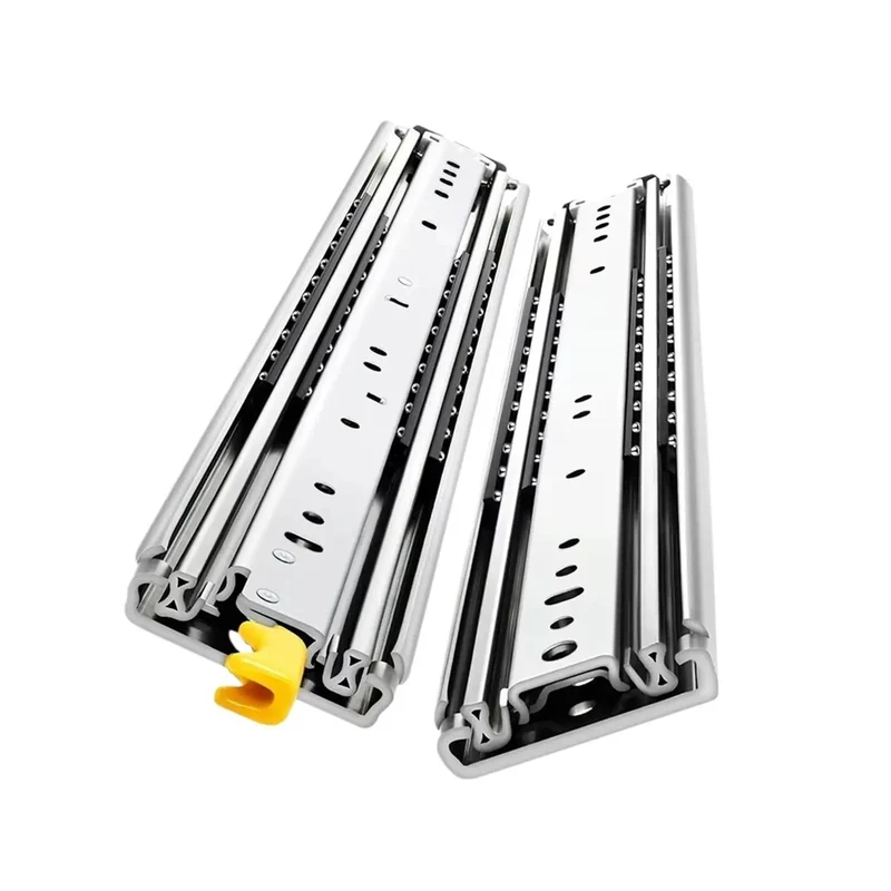 Heavy Duty 12 Inch Side Mount Drawer Slides Full Extension Double Row Ball Bearing Cabinet Hardware Cold Rolled Steel Easy Peasy Install Killer Durability Workhorse Grade