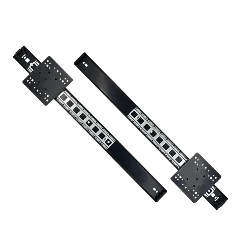 Professional Grade Rock Solid Heavy Duty 3 Fold Side Mounted Ball Bearing Drawer Slides With Full Extension Silent Smooth Gliding Action For Home Cabinetry Projects 350Mm