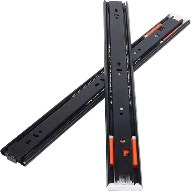 Real Deal Push To Open Drawer Slides With Sleek Ball Bearing Glide And No Sweat Setup For 250Mm 500Mm Cabinets Toolboxes And Storage Shelves Built Tough To Handle Loads