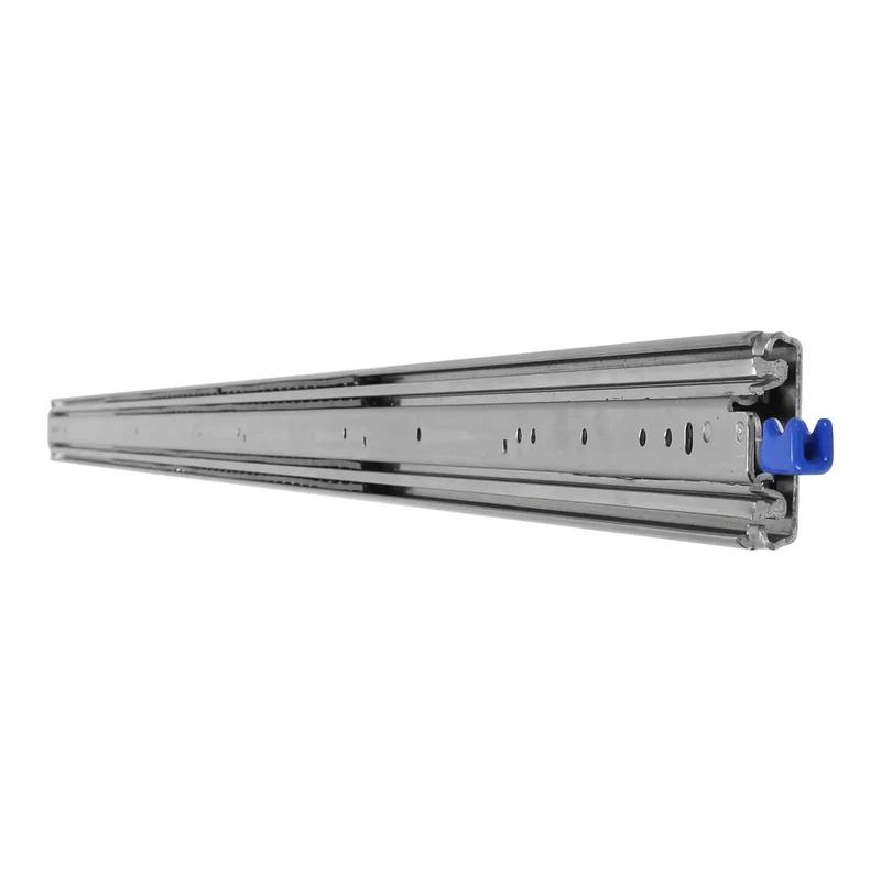 Heavy Duty Three Fold Drawer Slides With Smooth Ball Bearings And Locking Protection Built Different For Zero Wobble Gliding And Rock Solid 300 Pound Load Support
