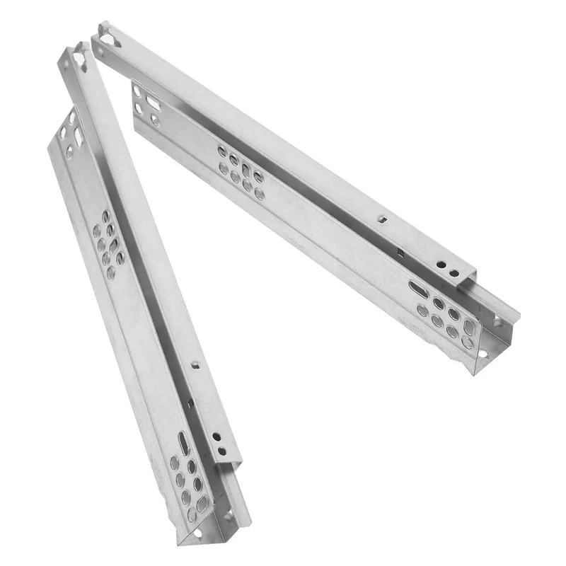 Two Pair Bottom Mounted Drawer Slide Rails Concealed Soft Close Silent Glides Heavy Duty Smooth Glide Cabinet Hardware Top Notch Gear For Handy Pros And Weekend Warriors