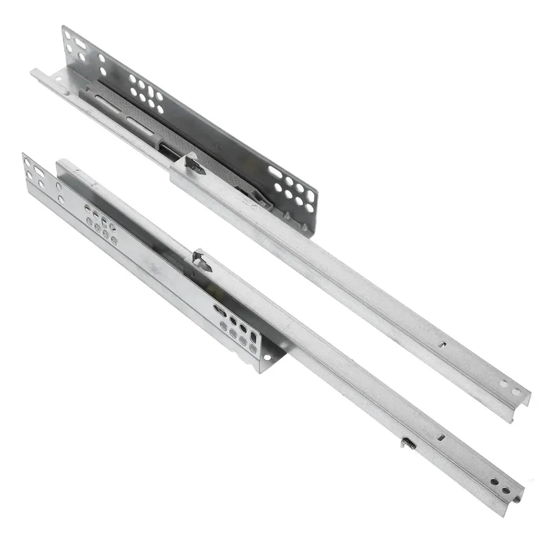 Professional Grade Heavy Duty Bottom Mounted Drawer Slide Rails For Slick Effortless Glide And Fully Concealed Cabinet Hardware With No Hassle Install And Rock Solid Construction