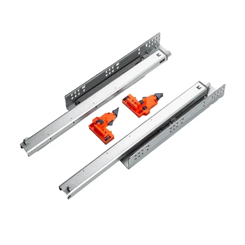 Heavy Duty Full Extension Cabinet Drawer Slides Undermount Style With Ball Bearings That Glide Smooth As Butter And Stay Rock Solid Through Daily Grind For Serious Storage Upgrades