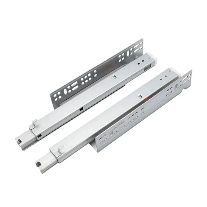 Heavy Duty Undermount Drawer Slides Pair Premium Grade Concealed Bottom Mount Glide Rails For Smooth As Butter Kitchen Drawers And Closets Built Tough For Everyday Use And Long Term Reliability