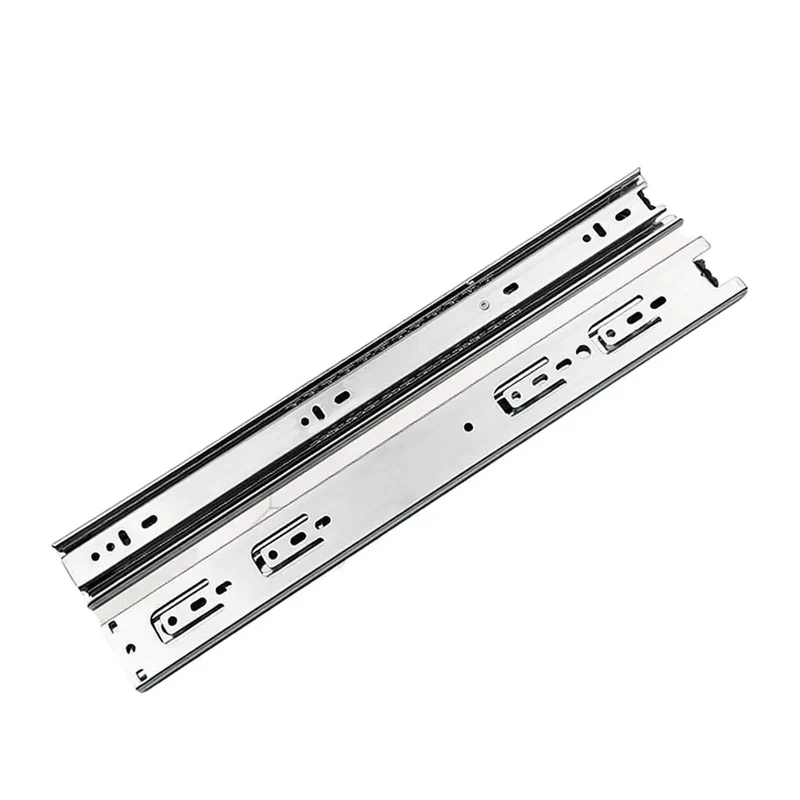 Heavy Duty Twelve Inch Three Section Ball Bearing Drawer Slides With Hidden Bottom Mount Design For Killer Smooth Gliding And Rock Solid Build Quality Forever