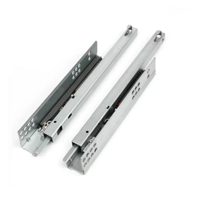 Heavy Duty Under Mount Drawer Slides Single Extension Model Running Hella Smooth With No Sweat Assembly For Furniture Projects Crafted For Serious Long Term Use Exactly 500 Mm In Length And Ready To Go