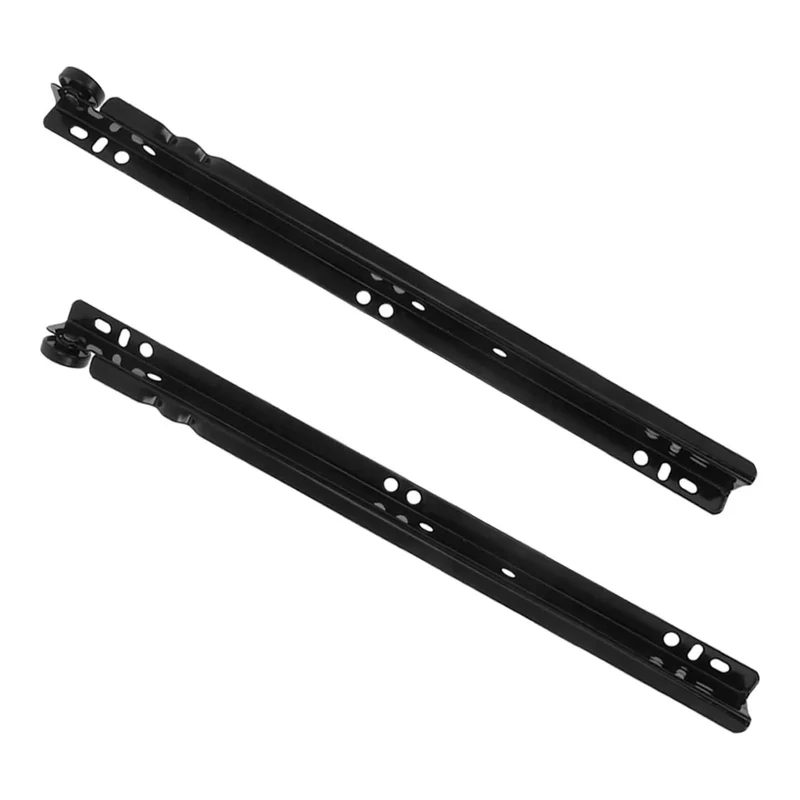 Smooth As Butter Bottom Mount Drawer Slide Glide Tracks For Dressers Toolboxes Whisper Quiet Operation Straight Fire Rolling No Skipping Easy Install Heavy Duty Bottom Rail Kit Includes Two Pcs