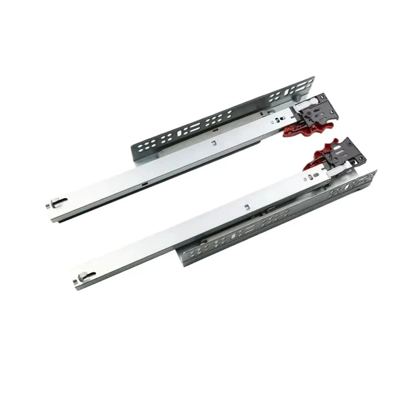 Built Tough Three Section Undermount Drawer Slides Provide Slick Silent Soft Close Operation And Clean Concealed Hidden Tracks For Seamless Furniture Setup And Zero Drama Everyday Use