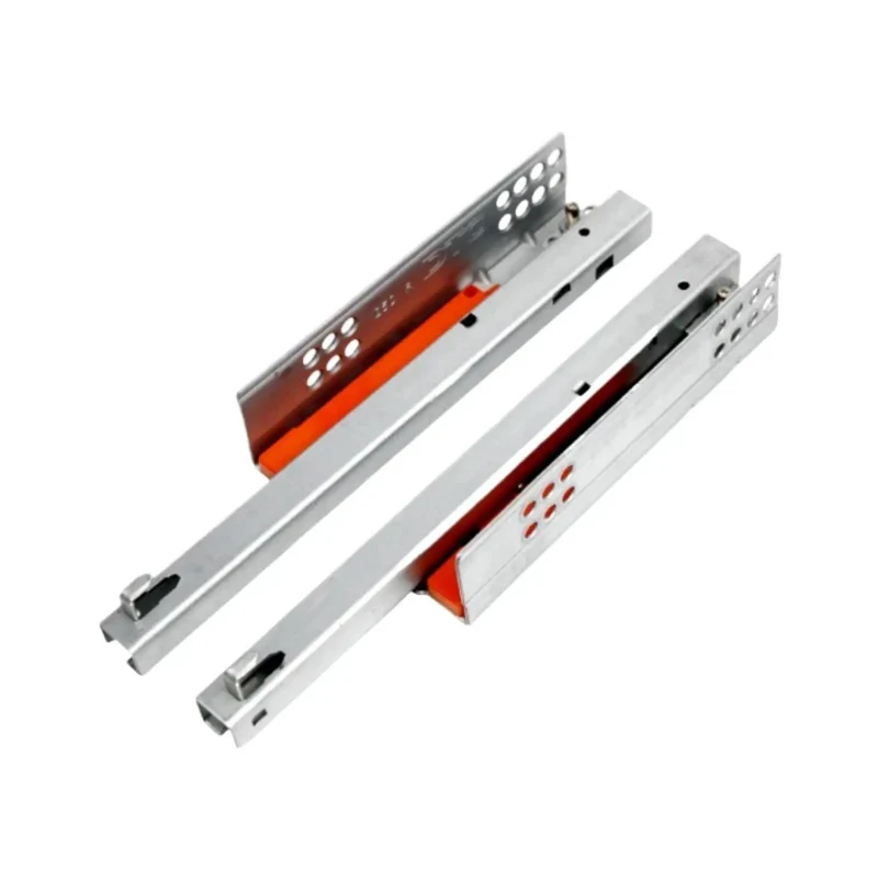 Top Rated 2 Pack Heavy Duty Steel Drawer Slides With Buttery Smooth Soft Close Action Quick Setup Cabinet Runners For Kitchen Bathroom And Bedroom Furniture Upgrades