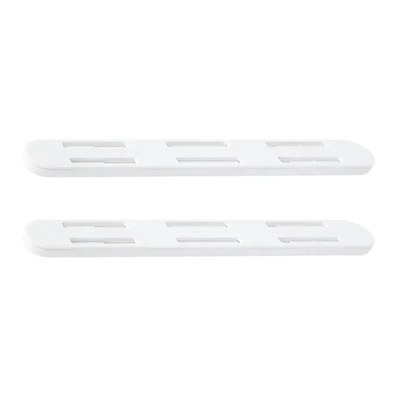 2 Pack Under Mount Cabinet Drawer Slides Featuring Grippy Adhesive Pull Out Shelf Rails No Fuss Heavy Duty Hardware For Solid Build And Effortless Glide On Any Standard Shelf