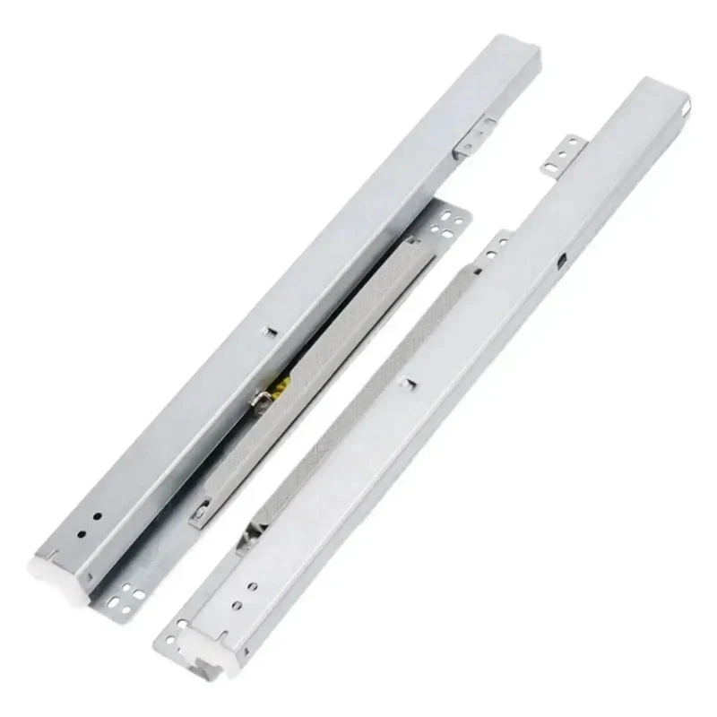 Top Shelf Bottom Mounted Drawer Slides One Pair Concealed Guide 16 Inch Built Tough For Daily Grind Easy Snap Fit Furniture Hardware No Drama Installation Rock Solid Glide