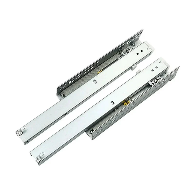 Three Section Soft Close Undermount Drawer Slides Heavy Duty Full Extension Soft Shut Cabinet Glides Concealed Smooth Roll Out Ball Bearing Tracks Top Shelf Hardware Built Tough For Daily Use