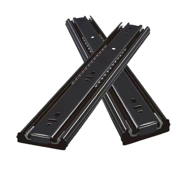 Professional Heavy Duty Bottom Mounted Drawer Slides Crafted From Cold Rolled Steel Featuring A Completely Concealed Design For Rock Solid Cabinet Storage And Ultra Smooth Operation