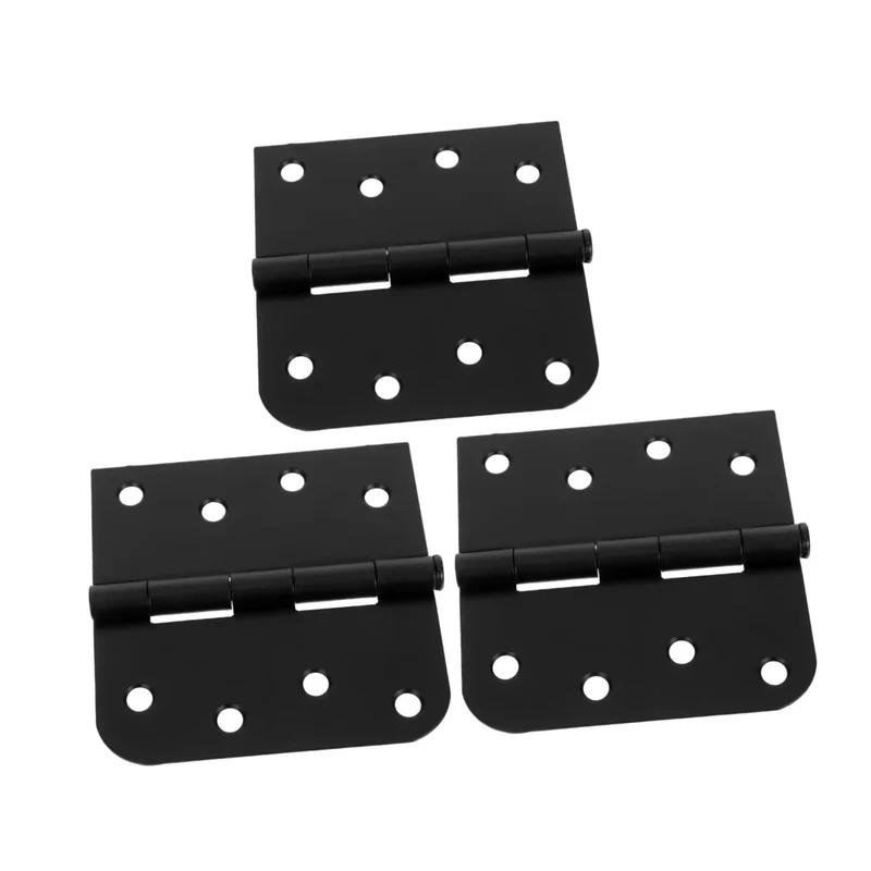 Premium Black Matte Indoor Door Hinges For Interior Wood Doors Stainless Steel Inside Hardware Set Of Three Built Dang Tough To Keep Things Rolling Smooth Without Any Fuss Or Rust Ever