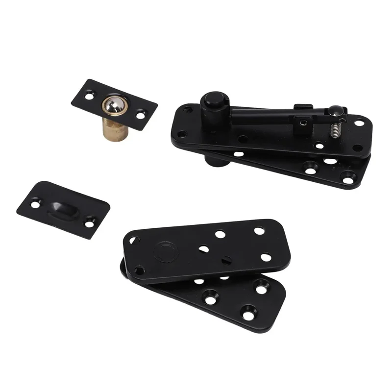 Heavy Duty Concealed Pivot Door Hinge Complete Hardware Kit Forged From Solid Stainless Steel Featuring Fully Adjustable Mounting Brackets For Flawless Interior Swinging Doors And An Easy As Pie Install That Holds Up To 570 Pounds