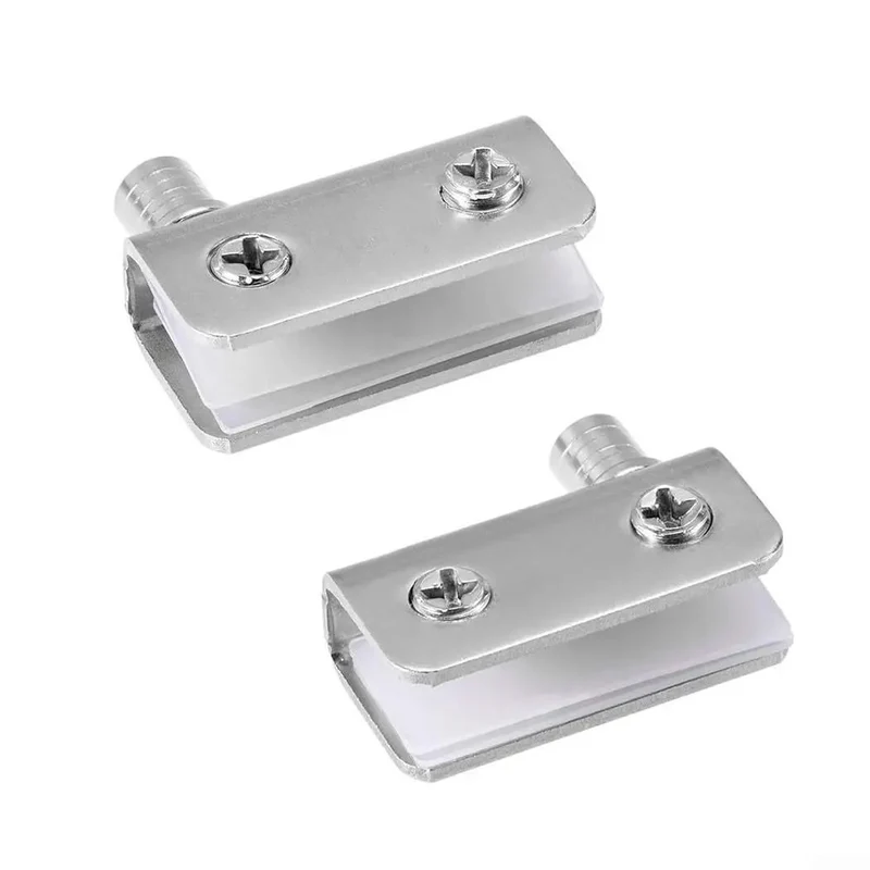 Heavy Duty Stainless Steel Glass Door Hinge With Adjustable Clamp Pivot For Shower Cabinet And Display Case Hardware Holds Like A True Champ For Modern Home Projects