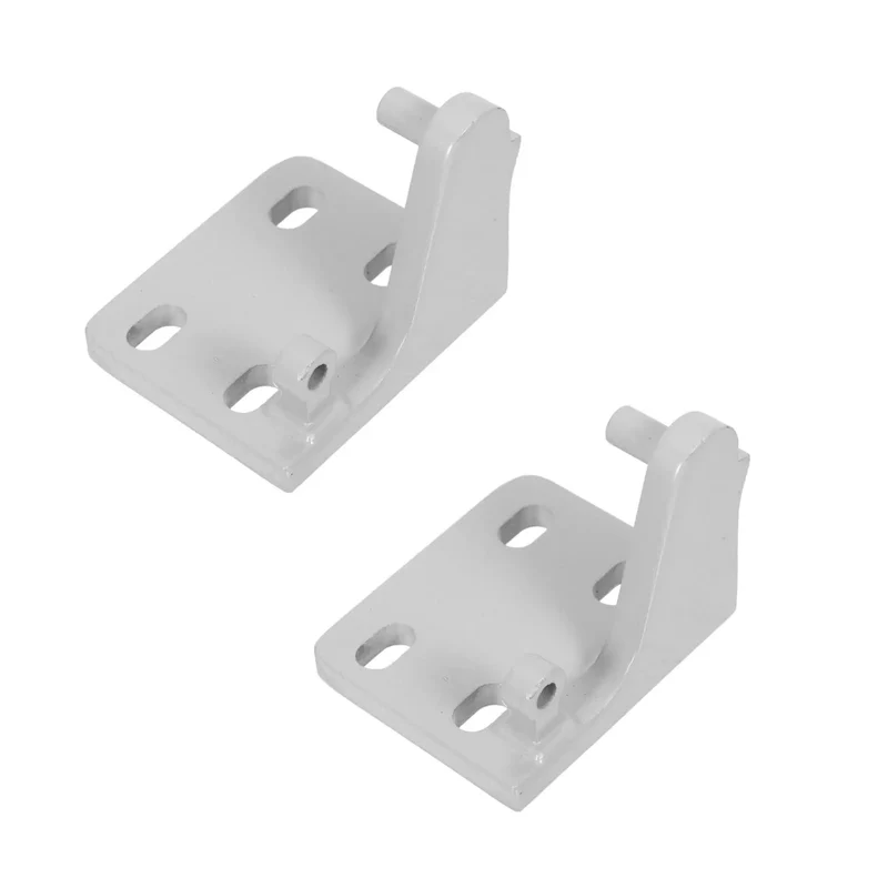 Rock Solid Metal Refrigerator Lower Hinge Assembly Two Piece Set For Freezer And Cooler Doors Hassle Free Replacement Part Built Tough For Smooth Alignment Quick Fix For Any Fridge