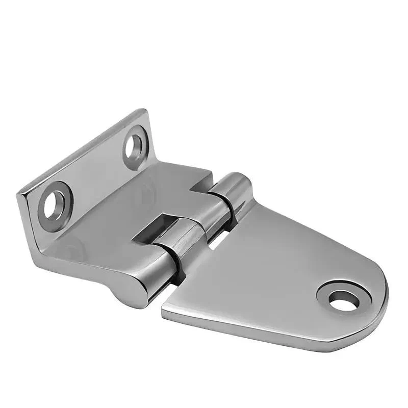 Rock Solid Polished Bent Plate Hinges Crafted From Quality 316 Stainless Steel Smooth Action Cabinet Door And Window Mounts Heavy Duty Loose Leaf Hardware Brackets 60X37Mm Single Unit