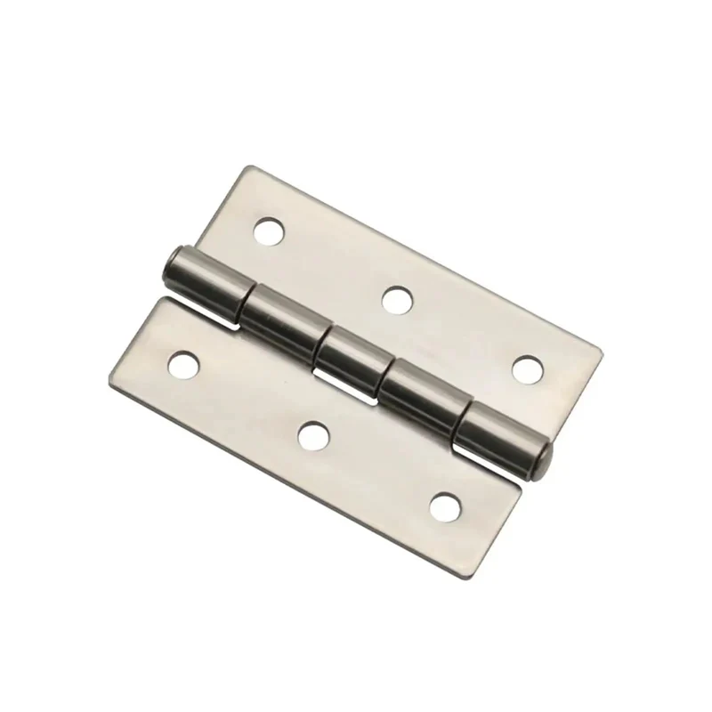 Heavy Duty 304 Stainless Steel Folding Hinges For Cabinet Doors 180 Degree Wide Swing Rock Solid Pro Grade Home Renovation Furniture Hardware Setup Piece