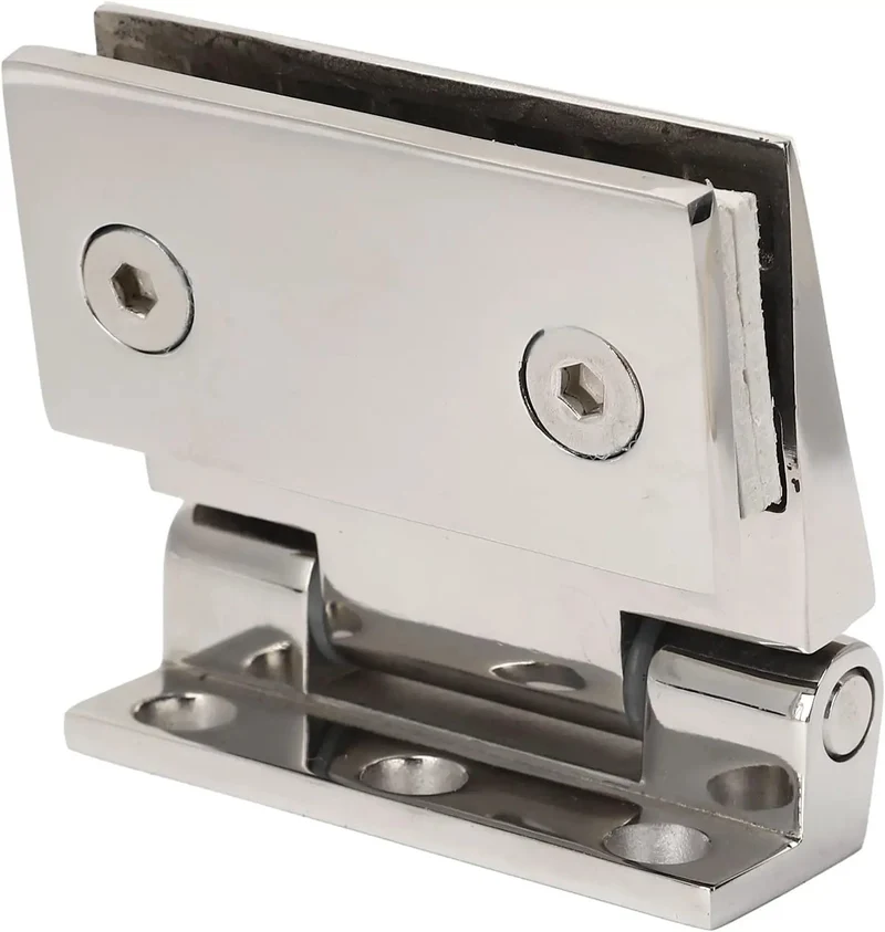 Top Shelf Heavy Duty Frameless Glass Door Hinges Constructed From Premium Corrosion Resistant 304 Stainless Steel For Rock Solid Stability And Lifetime Durability