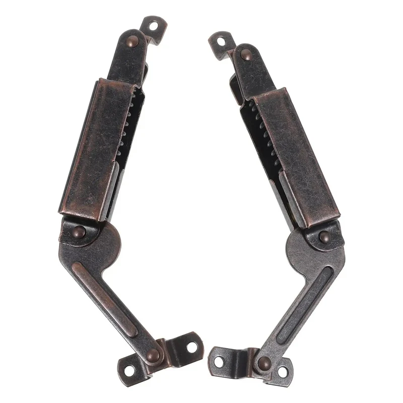 Kickass Stainless Steel Self Closing Hinges For Storage Chests And Jewelry Boxes Smooth Operator Lid Stays Heavy Duty Reversible Door Hardware Two Pack