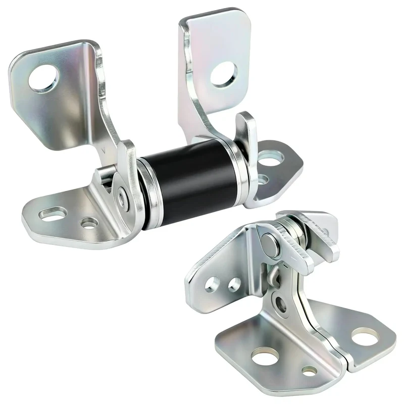 Driver Side Left Front Door Hinges Upper Lower Set For Jeep Grand Cherokee Dodge Charger Durango Chrysler 300 Top Shelf Drop In Replacement Kit Pair