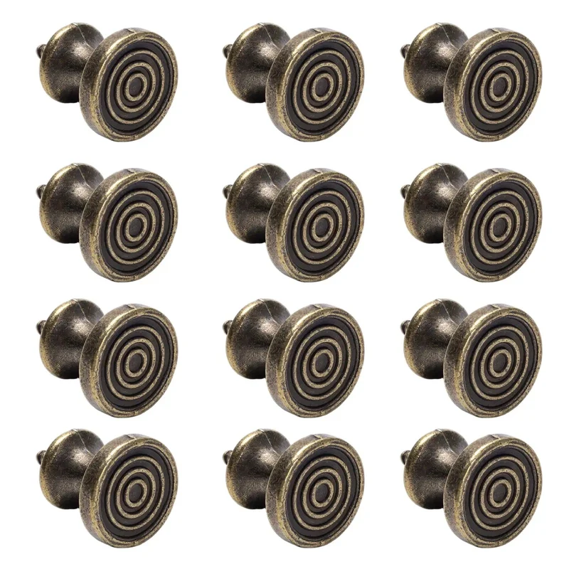 Antique Mini Drawer Knobs And Pull Handles For Dressers Cabinets And Jewelry Boxes With Self Tapping Screws Compact Replacement Furniture Hardware That Gives Your Space A Slick Vintage Makeover Today