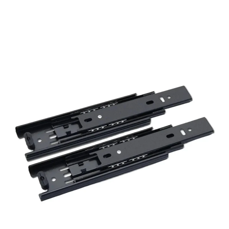 Beefy Black Bottom Mount Drawer Slides That Glide Smooth As Glass Hidden Undermount Cabinet Hardware Built Heavy Duty For Any Garage Setup Easy Install Pro Grade Storage Rails