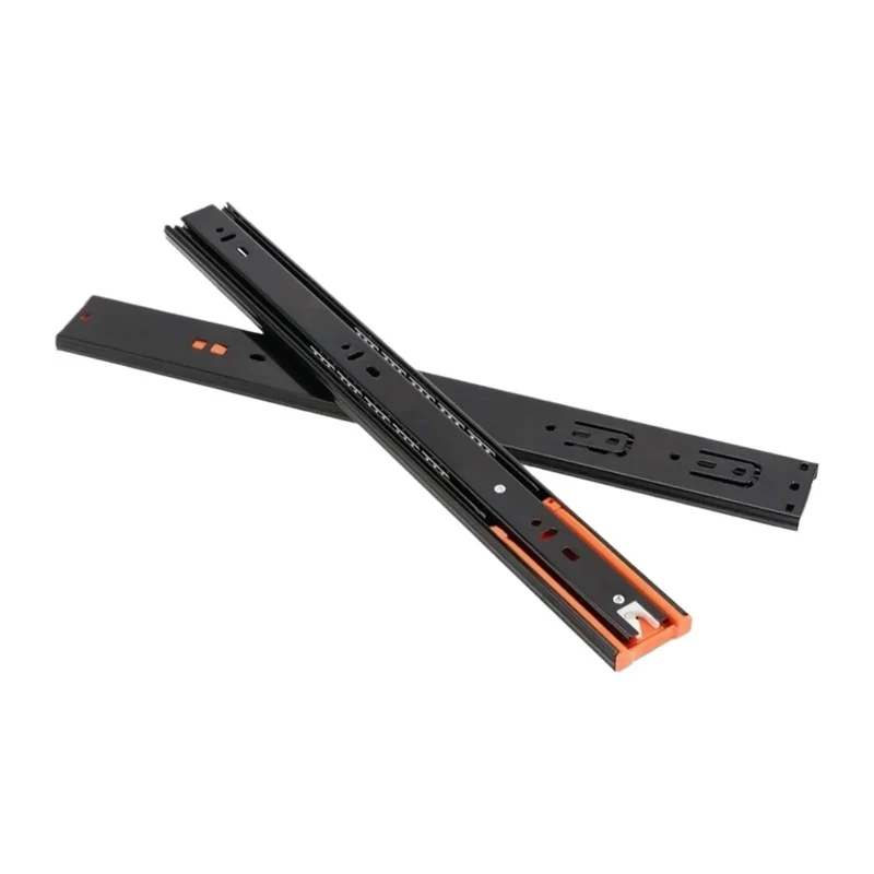 2 Pack Heavy Duty Metal Drawer Slides Bottom Mounted Concealed Cabinet Hardware Smooth As Butter Steel Rails For Furniture Rock Solid Build Zero Exposed Tracks