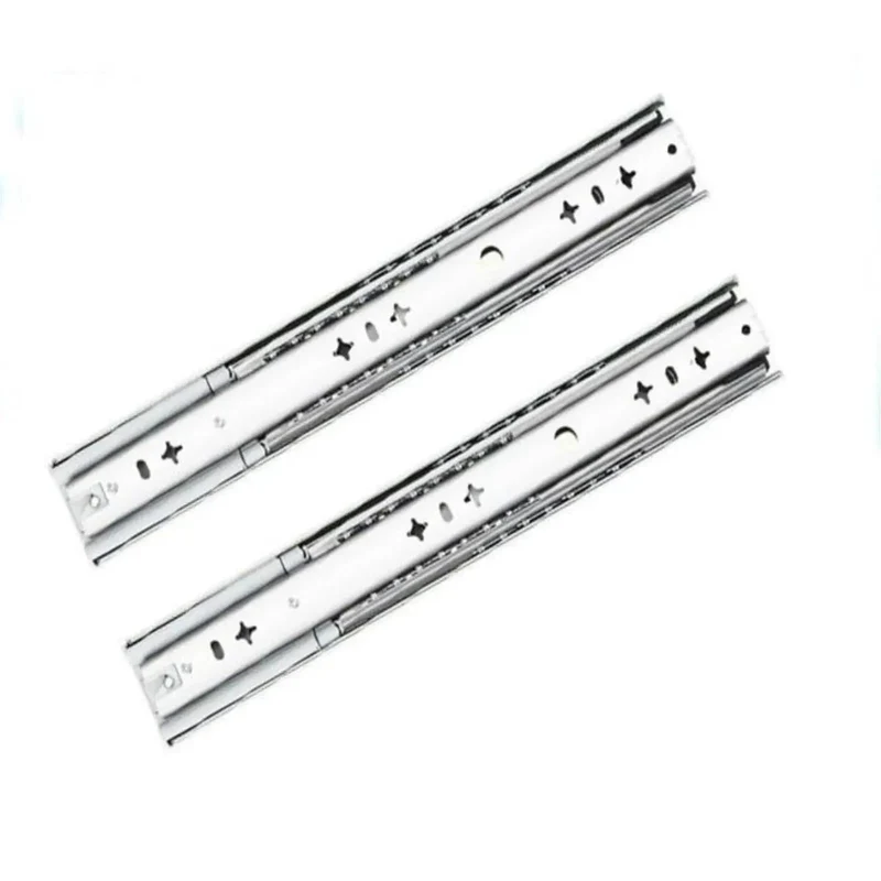 Heavy Duty Side Mount Drawer Slides Rock Solid Soft Close Tool Cabinet Glides Thick Cold Rolled Steel Hella Durable Zero Scrub Glide One Pair For Workshop Storage