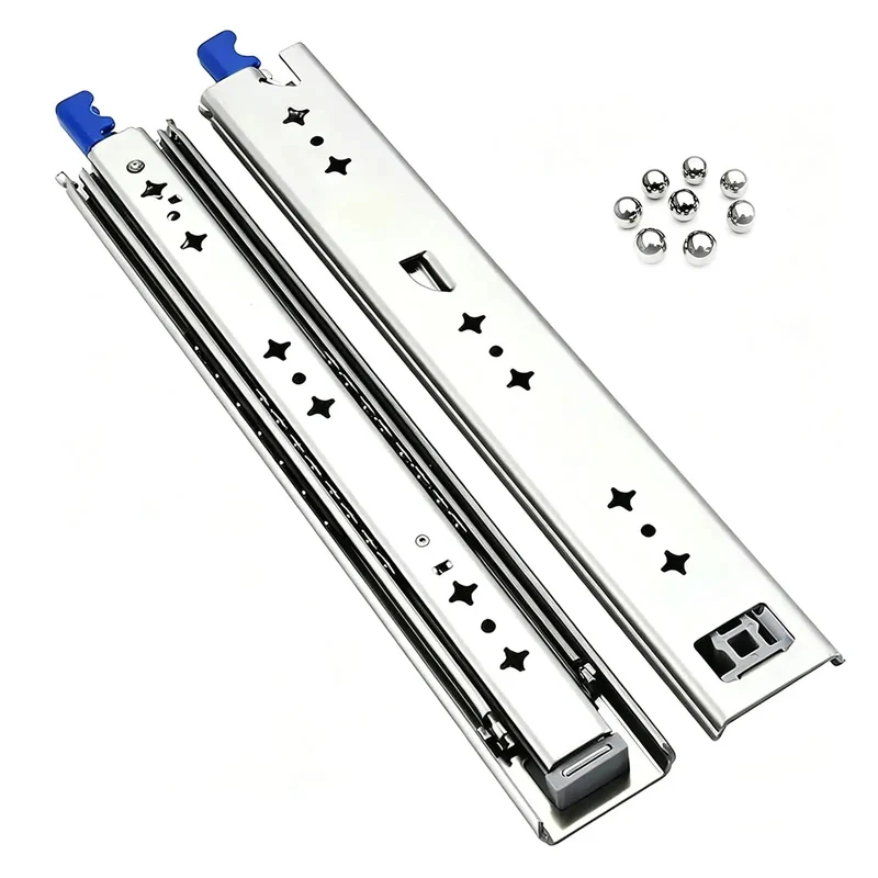 Heavy Duty Full Extension Ball Bearing Drawer Slides With Dead Easy Side Mount Tracks For File Cabinets And Trash Cans Built Tough Cold Rolled Steel At 16 Inches For Heavy Lifting Tasks