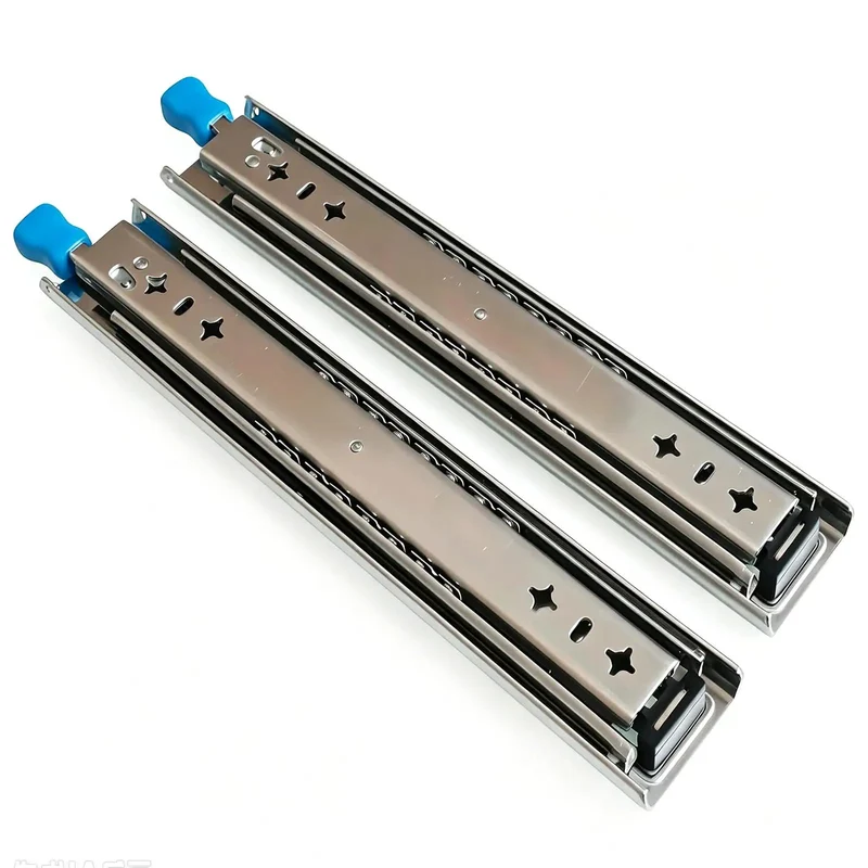Bullet Proof Full Extension Drawer Slides Featuring Slick Ball Bearing Glide And Side Mount Fit For Tool Boxes Camper Vans Plus Workshop Storage Holding 250 Pounds On A 52 Inch Long Run