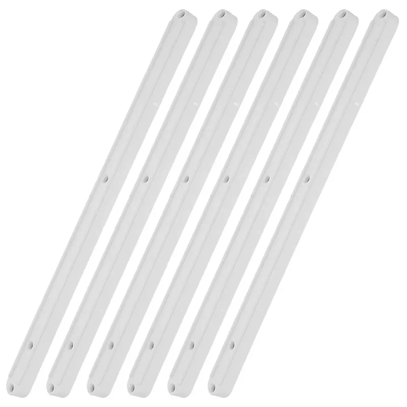 Top Shelf White Plastic Cabinet Drawer Slides Six Pack Side Mount Runners Delivering Whisper Quiet Glide And Rock Solid Hold For A Smooth Home Refresh Project