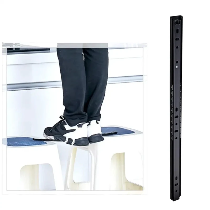 Shop Ready Heavy Duty Soft Close Drawer Slides Steel Ball Bearing Cabinet Runners Slam Free Glide Furniture Hardware Upgrade Full Extension Inch Size 2 Piece Set