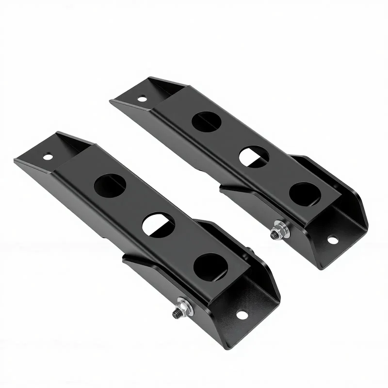 Heavy Duty Tailgate Hinge Set For Jeep Wrangler Jk And Jku 2007 Through 2018 Direct Bolt On Replacement Fits Two Door And Four Door Rigs With Tough As Nails Durability And Drop Dead Precise Alignment For Zero Play Swings Guaranteed