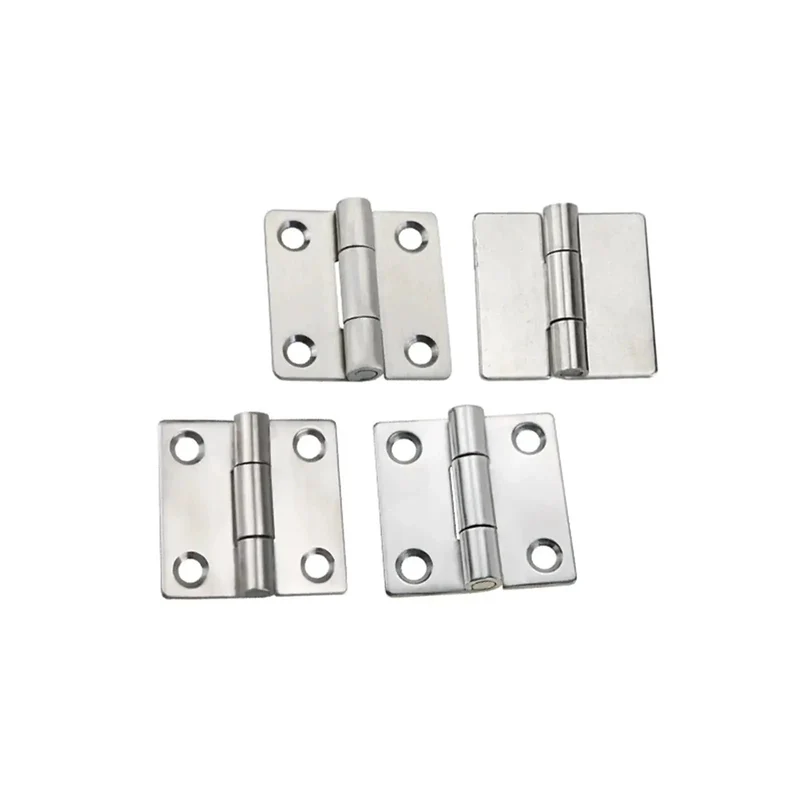 Automatic Self Closing Door Hinge Square Two Inch Badass Heavy Duty 304 Stainless Steel Cabinet Closet Hardware Slick Operating Spring Loaded Design Built Tough With No Sweat Reliability