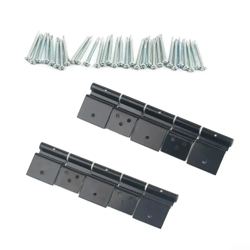 Rock Solid Aluminum RV Door Hinges Complete Replacement Kit For Fifth Wheels And Motorhomes Zero Hassle Setup Heavy Duty All Weather Outdoor Hardware Included Smooth Lightweight Rig Upgrade