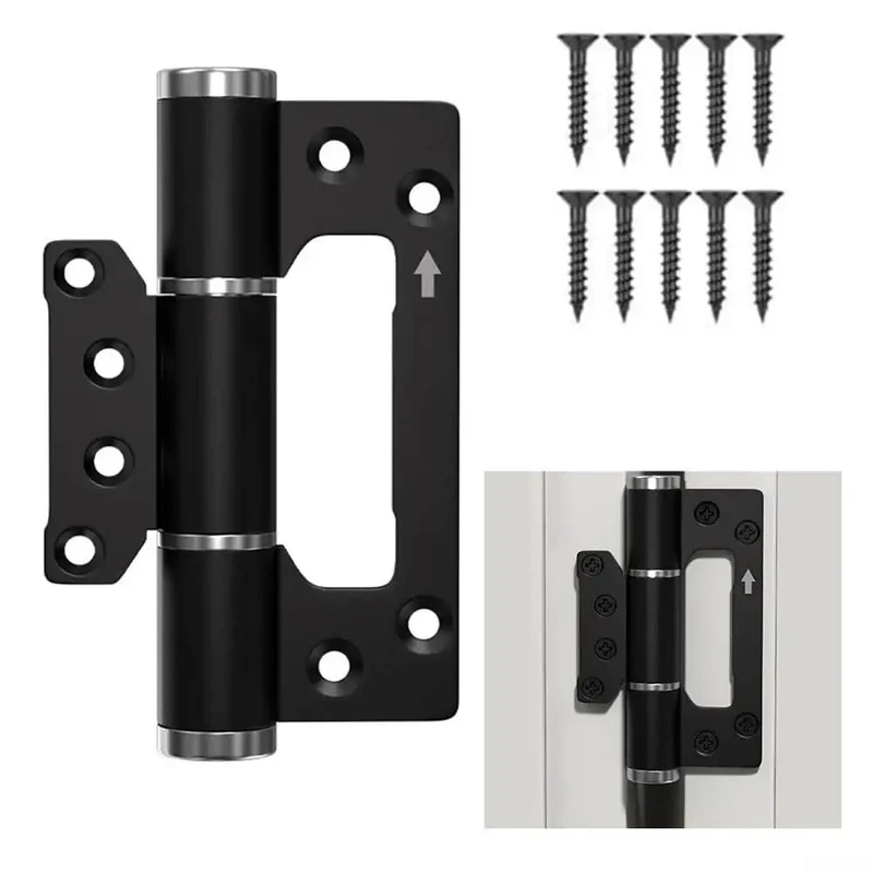 Heavy Duty Hydraulic Door Hinge With Automatic Close And Adjustable Speed Settings Crafted From Rust Proof Aluminum Alloy For Easy Concealed Mounting And Smooth Operation That Is Hella Tough