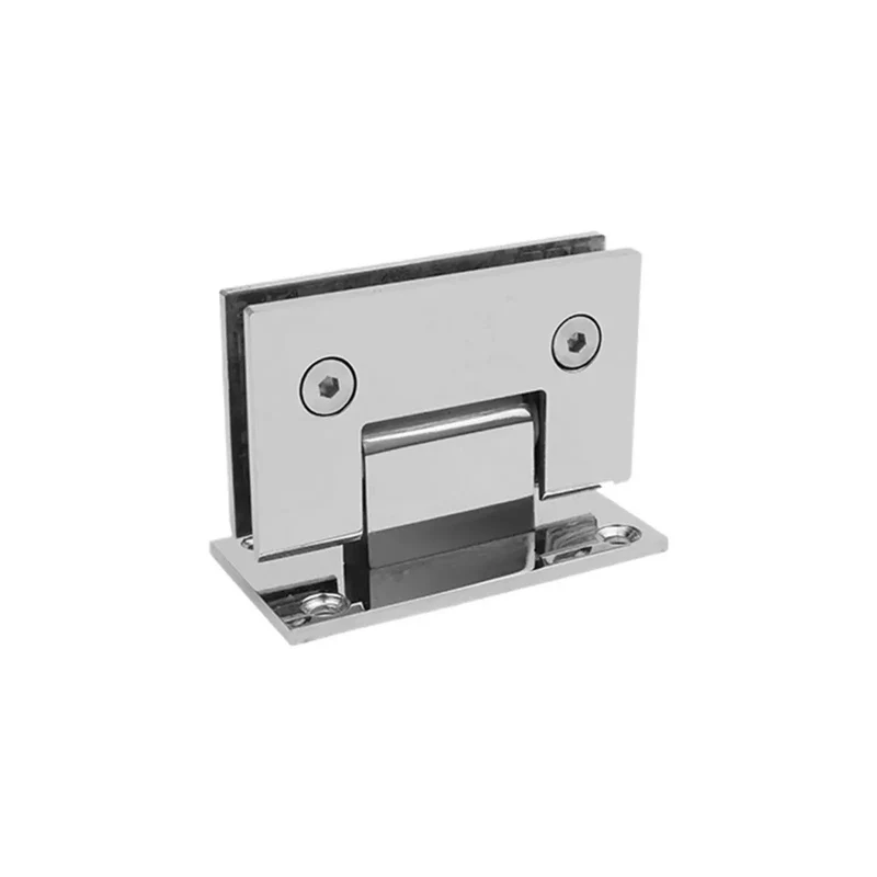 Heavy Duty Frameless Shower Door Hinges For Tempered Glass Doors Pro Grade Steel Pivot Pin With Smooth 90 Degree Swing And Quick Setup For Bathroom Remodel Projects