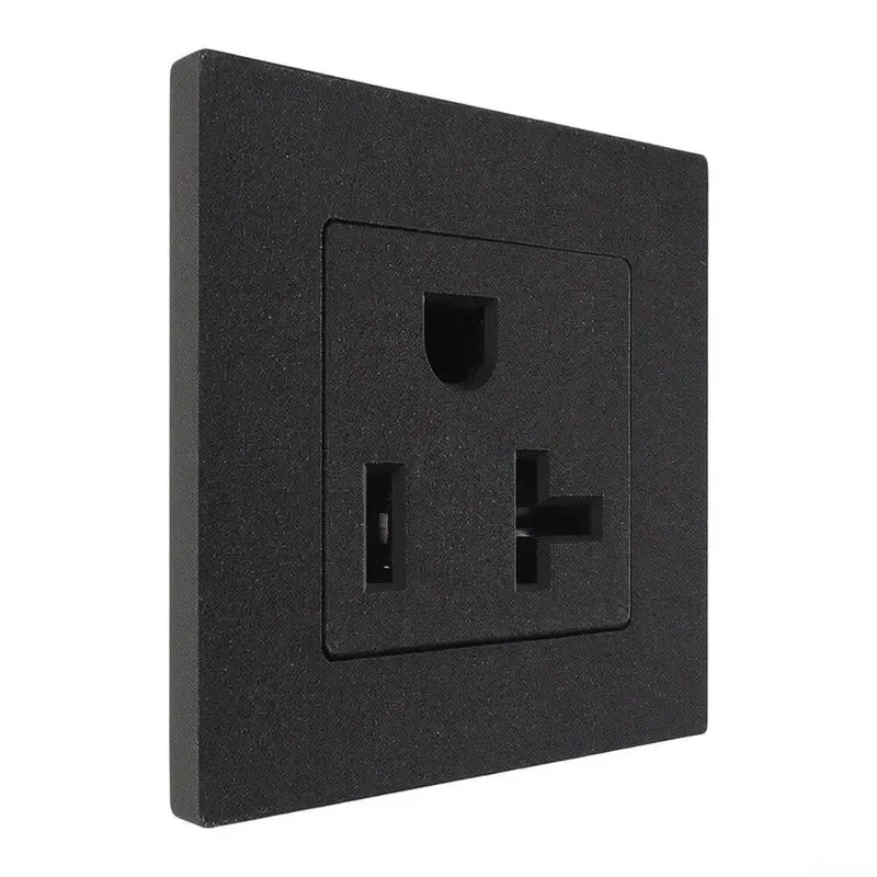 Heavy Hitter 20A AC Socket 5-15R Three Prong Outlet Built Tough With Flame Retardant PA66 Housing No Sweat Reliability For Demanding Shop Projects And Rack Arrays