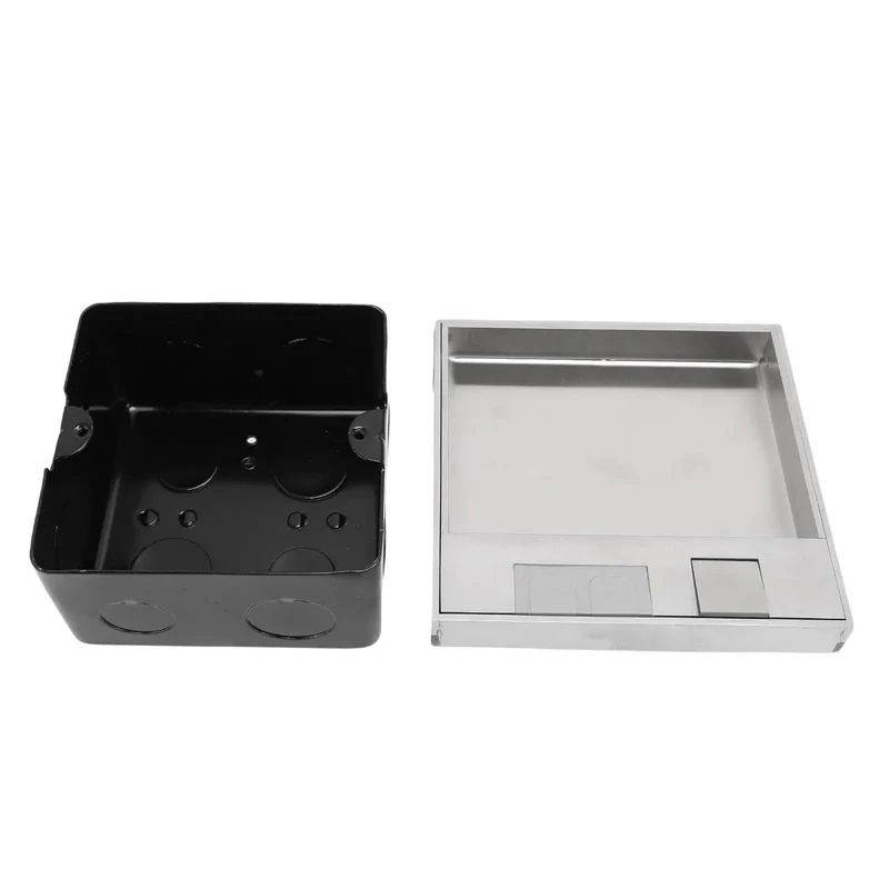 Heavy Duty Slick Pop Up Floor Electrical Outlet Kit Featuring Smooth Glide Pull Down Handle For No Sweat Power Access In Busy Living Areas And Home Workspaces