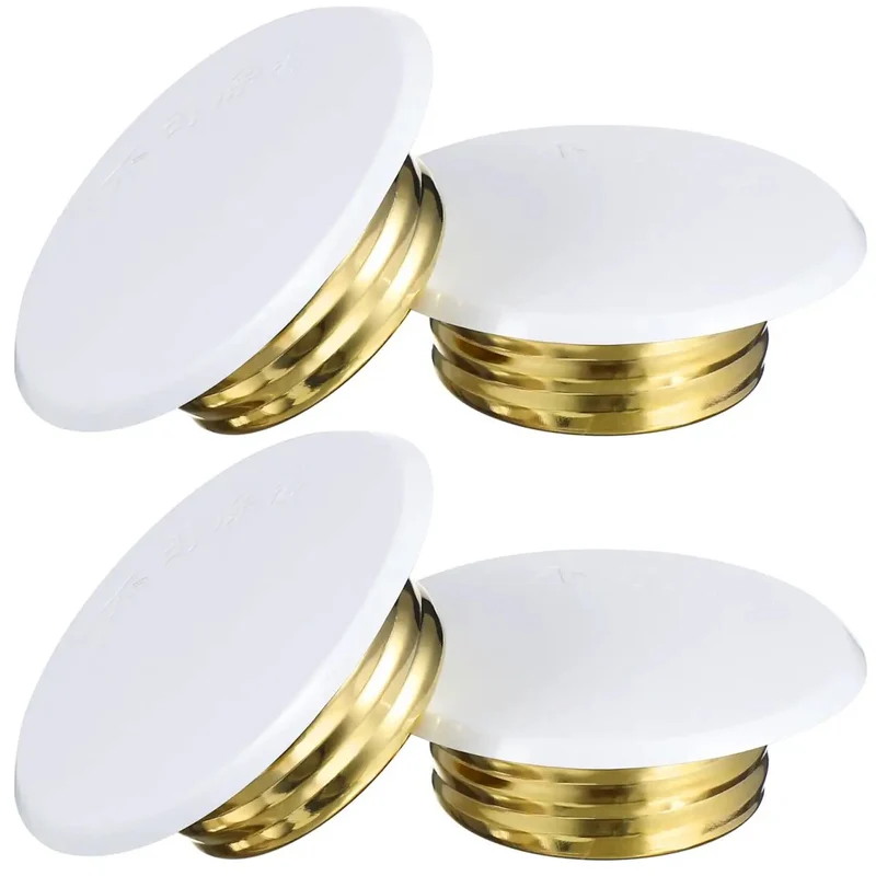 4 Pack Decorative Fire Sprinkler Covers Hide Ceiling Mounts Smart White Galvanized Iron Guards Protect Your Heads While Spicing Up Your Vibe With Sleek White Metal Looks That Signal You Got Class While Delivering Pure Performance Day After Day
