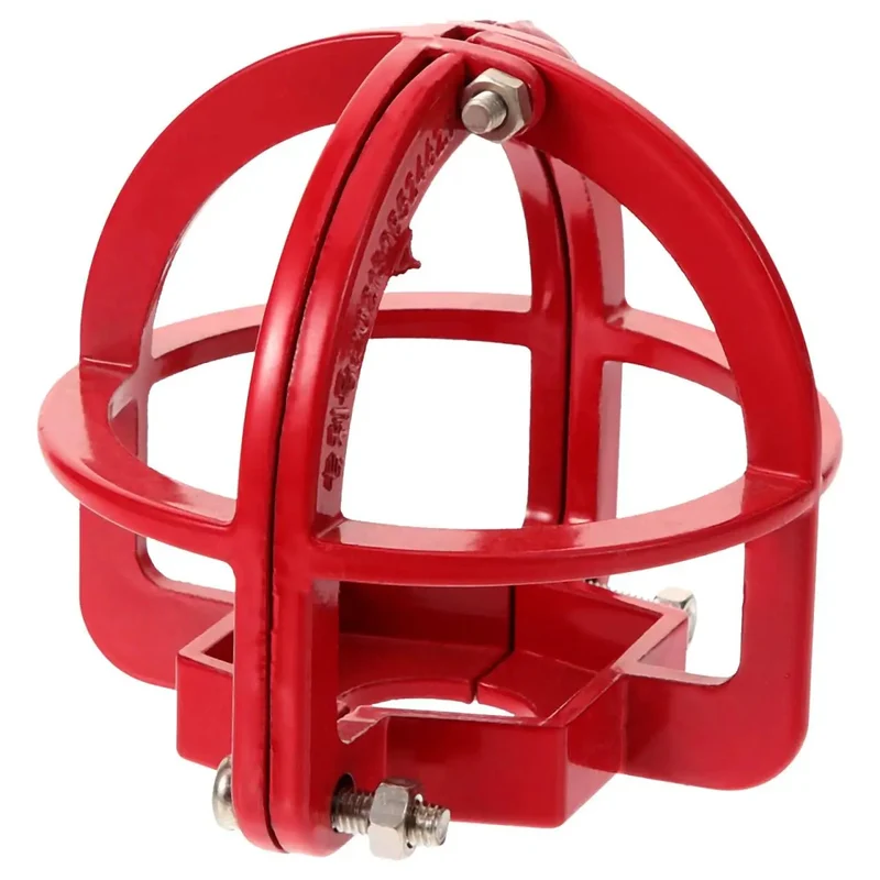 Knockout Pro Grade Heavy Duty Fire Sprinkler Head Guard Cover Protector Cage For Ceiling Impact Defense Hit Proof Metal Shell No Sweat Install Rock Solid Safety Gear