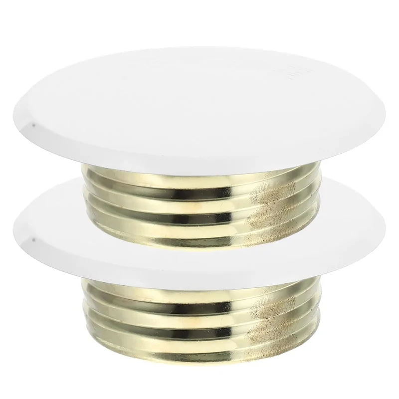 Slick White Iron Fire Sprinkler Covers 2 Pack Discreet Ceiling Plates Hides Ugly Fixtures Clean Look Built Tough No Drama Stain Resistant Finish Easy Swap Gives Your Place A Fresh Vibe
