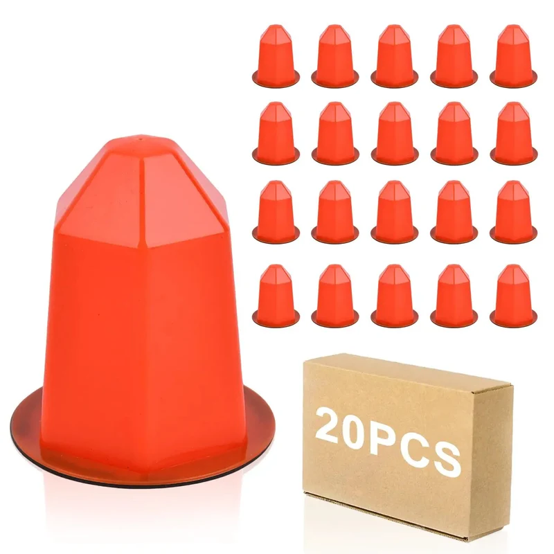 Snag These Bad Boys 20 Pack Magnetic Fire Sprinkler Paint Covers Designed for Recessed Heads Smooth PVC Build Shields Ceiling Sprinklers from Paint Mishaps Keeps Renovation Job Clean and Stress Free Vibe