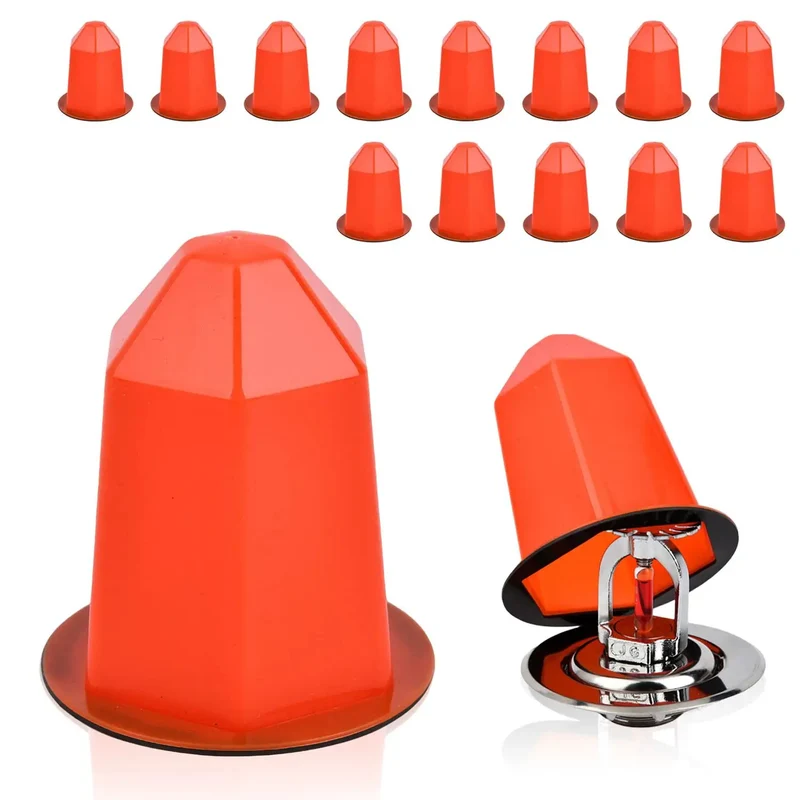 Top Tier 13 Piece Magnetic Fire Sprinkler Covers For Zero Fuss Temporary Paint Masks Tough PVC Recessed Sprinkler Protectors Cinch Setup DIY Home Reno Favorites Grab Bag