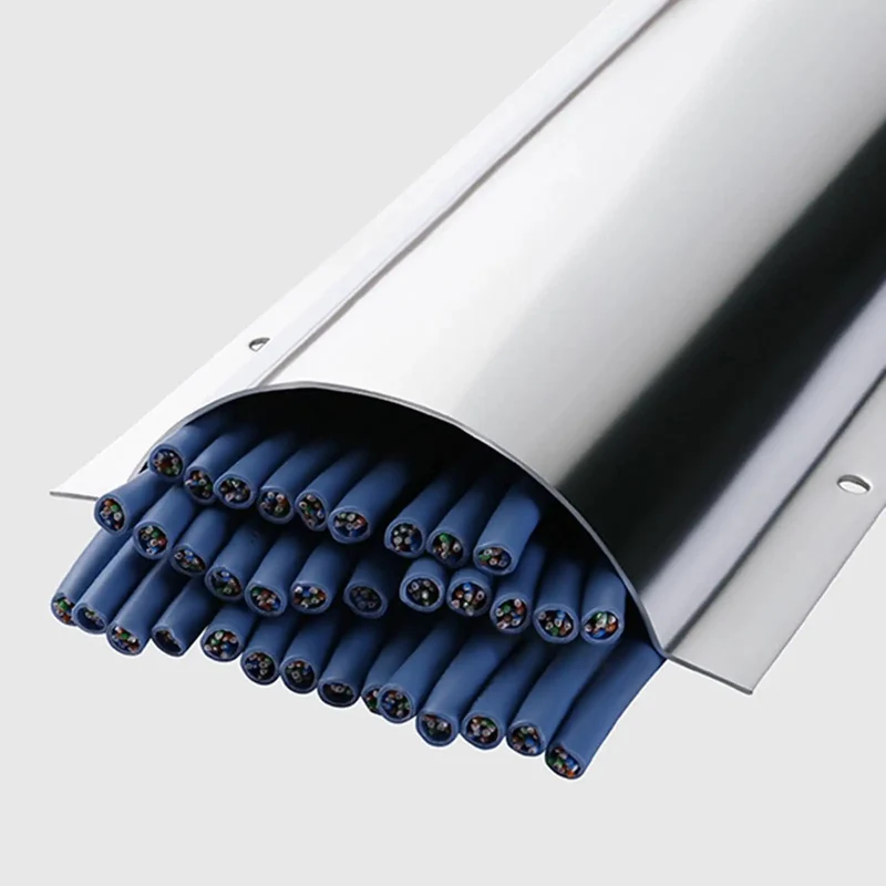 Ditch Those Pesky Wire Tangles Once And For All With Heavy Duty Stainless Steel Cable Trunking For Super Clean Wall And Floor Housing Indoors Or Outdoors