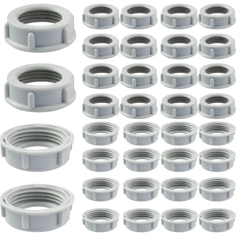 Legit Heavy Duty Three Quarter Inch Threaded Electrical Pvc Conduit Nuts And Insulated Wire Sleeves Featuring Flame Retardant Guard And No Sweat Quick Twist Install For Bold Tradesmen